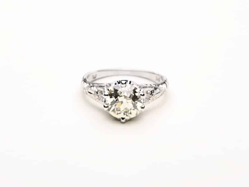 Venetian Crown Diamond Ring