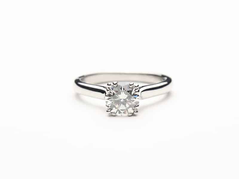Fishtail Diamond Ring