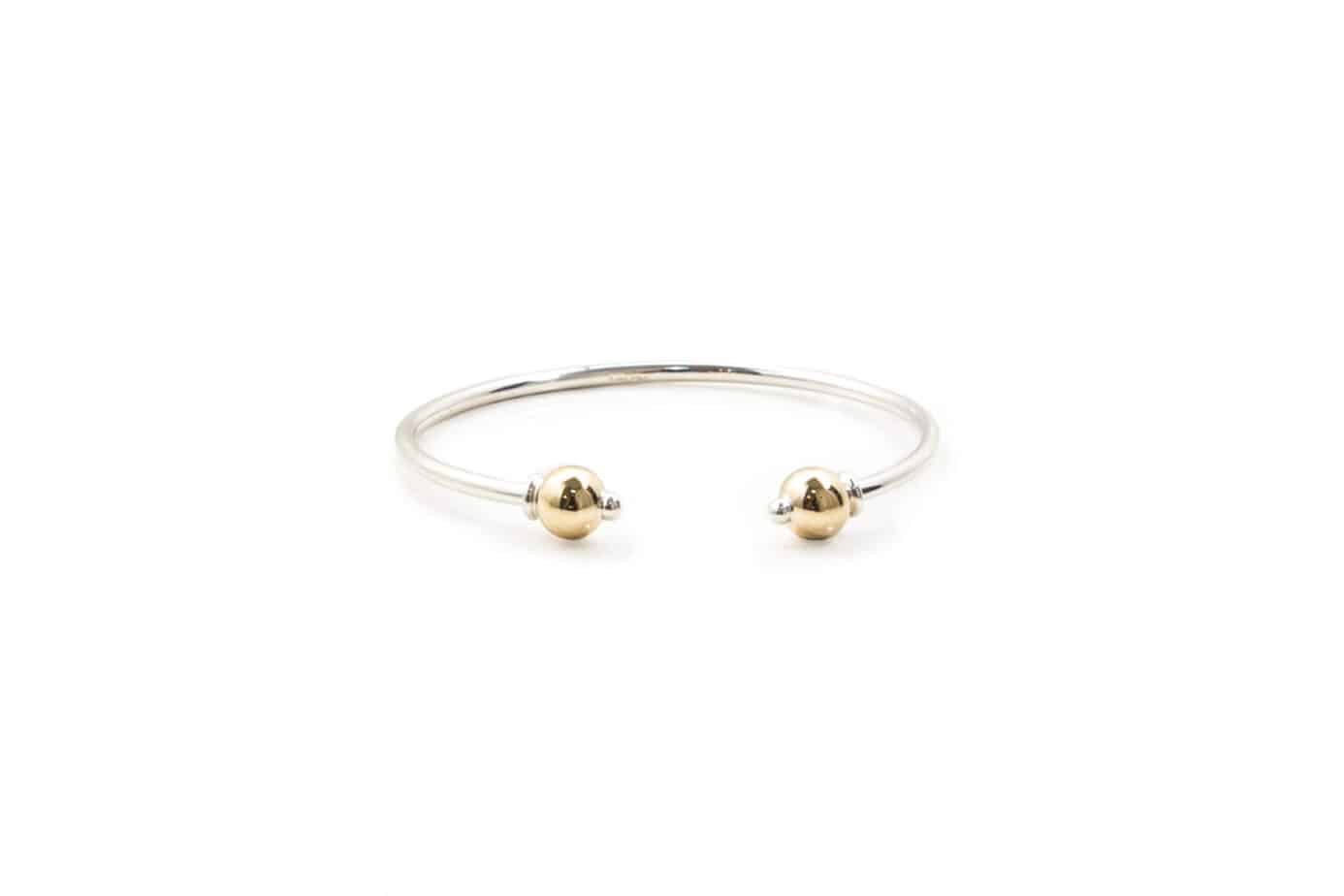 Cape Cod Cuff Bracelet Two Tone