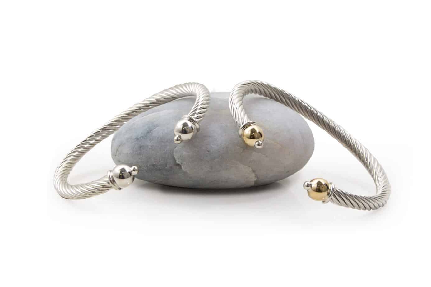 Sterling Silver and 14k Verison